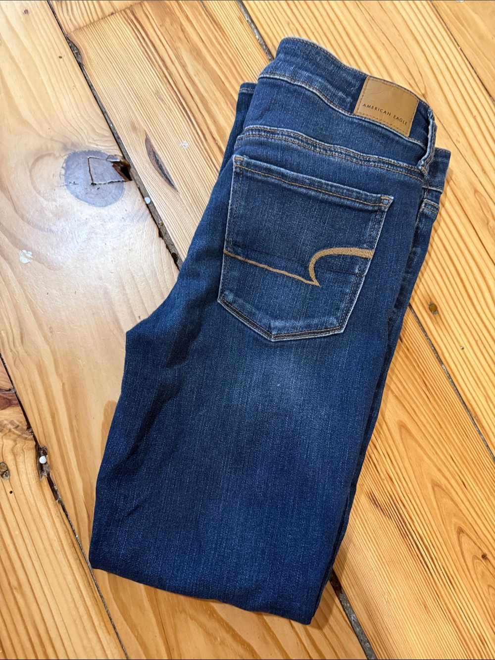 American Eagle Outfitters Men’s Indigo Slim Straight Jeans